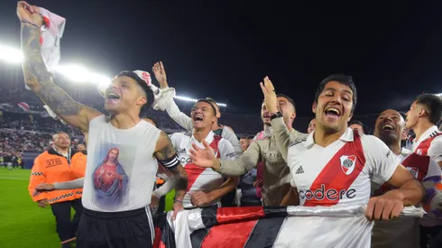 River celebra la gran victoria ante Boca.