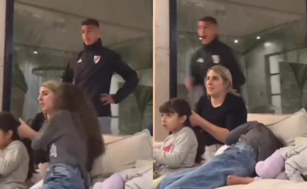 Un hincha más: el ex River que a la distancia festejó como loco el gol de Borja