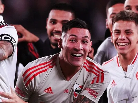 Se volvió loco: el mensaje del Diablito Echeverri tras ganar el superclásico