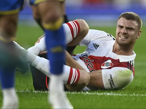 ¿Se lesionó? Beltrán pidió el cambio y tuvo que salir