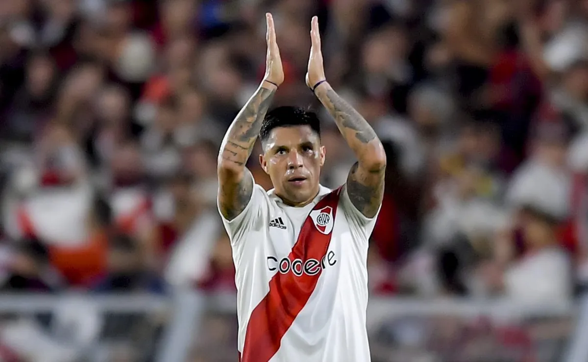 Enzo Pérez y su curiosa historia del superclásico de 2006 en Núñez.