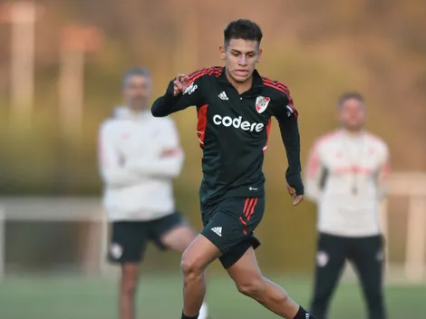 Así fue la primera práctica del Diablito Echeverri con Primera