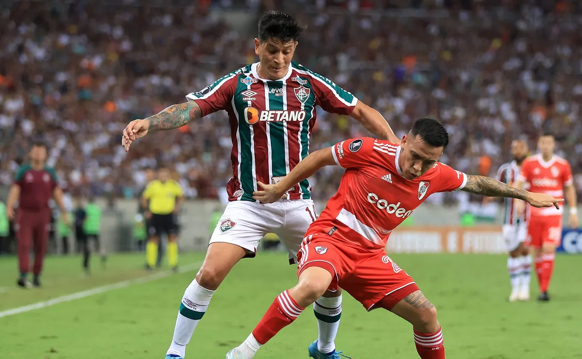 Noche negra para River en Brasil. Foto: Getty.