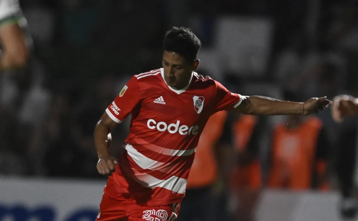 River utilizará su indumentaria alternativa frente a Fluminense. (Foto: La Página Millonaria / Diego Haliasz).