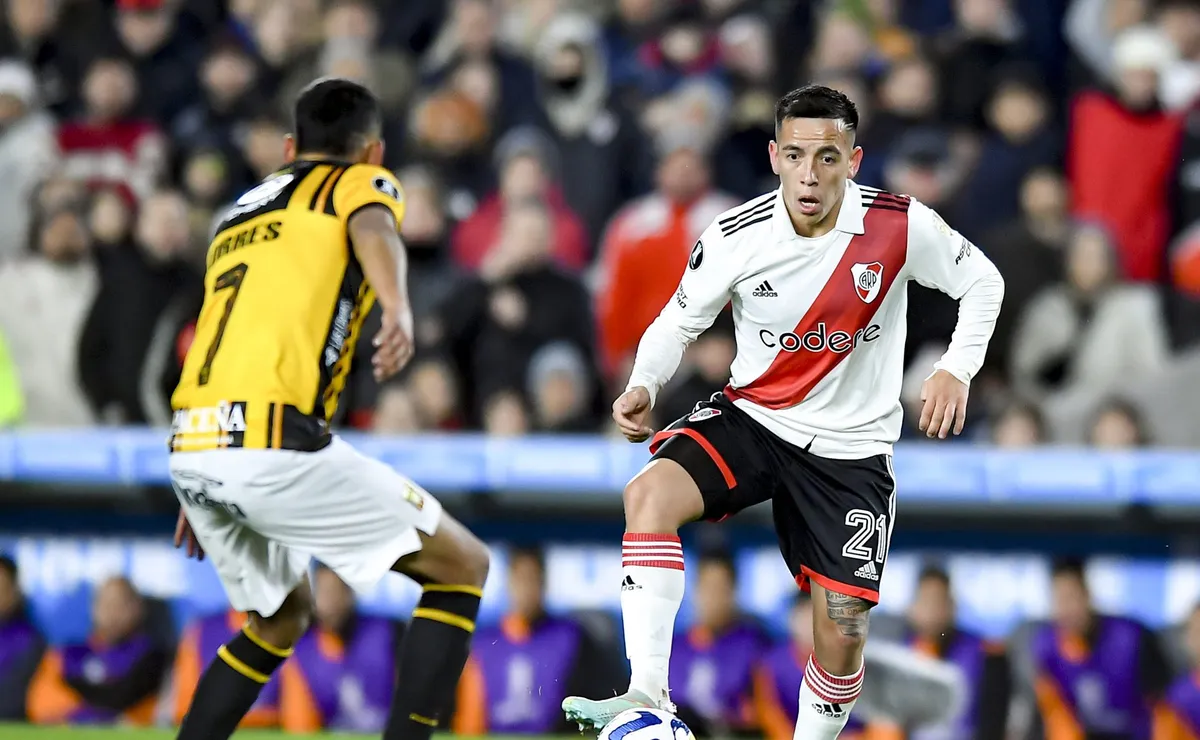 River venció 2-0 a The Strongest en aquella última fecha de fase de grupos. Foto: Getty.