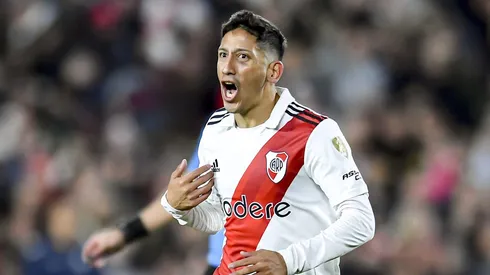 Rodrigo Aliendro, el héroe de la Supercopa Argentina que ganó River con su golazo en Córdoba.