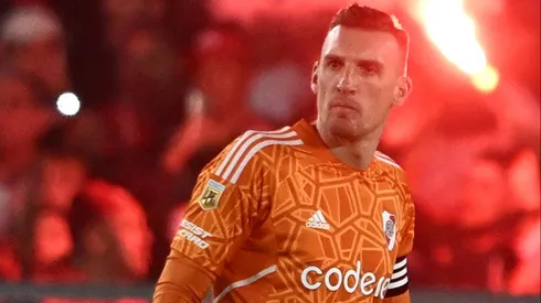 El Pulpo volvió a jugar un partidazo y sostuvo el triunfo de River.