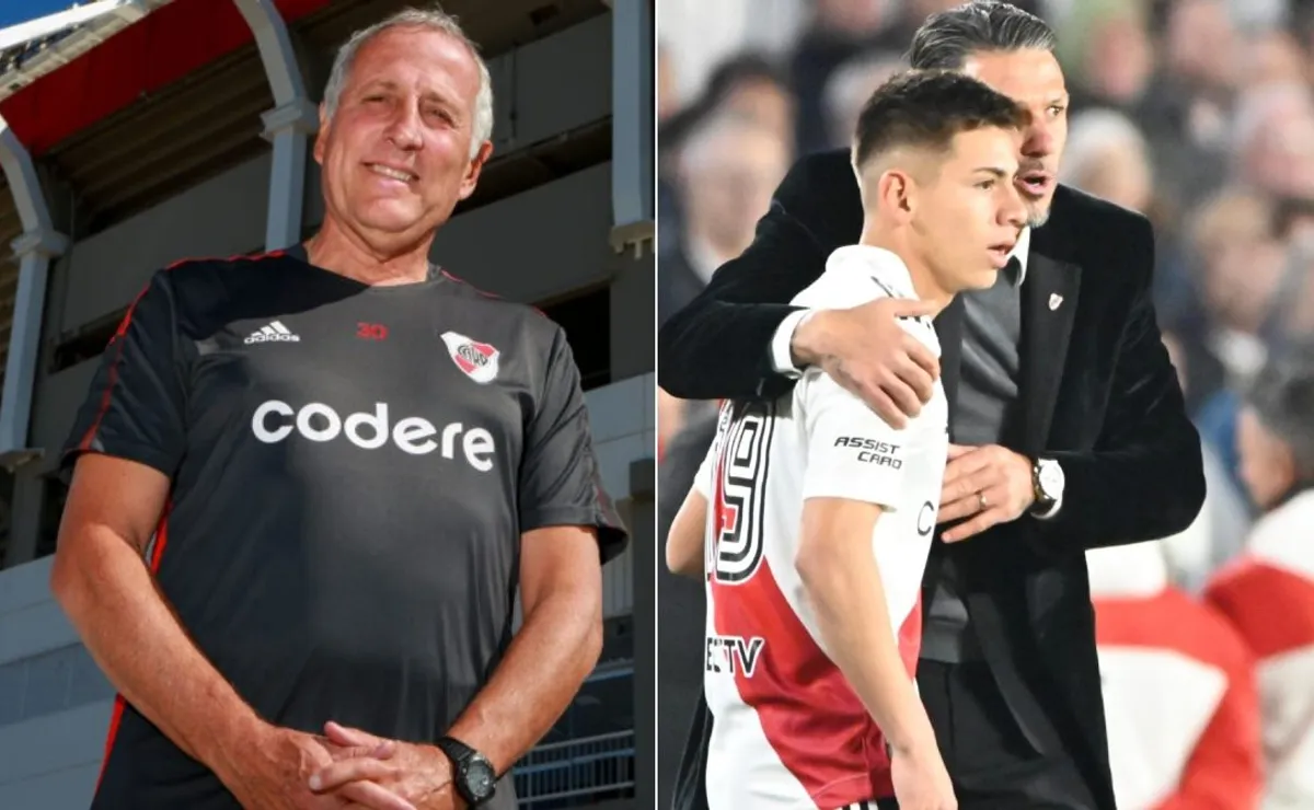 Gabriel Rodríguez, un histórico formador de las inferiores de River, habló sobre el debut del Diablito.