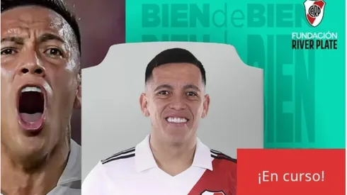 La camiseta de Esequiel Barco es una de las más solicitadas por los hinchas en la subasta