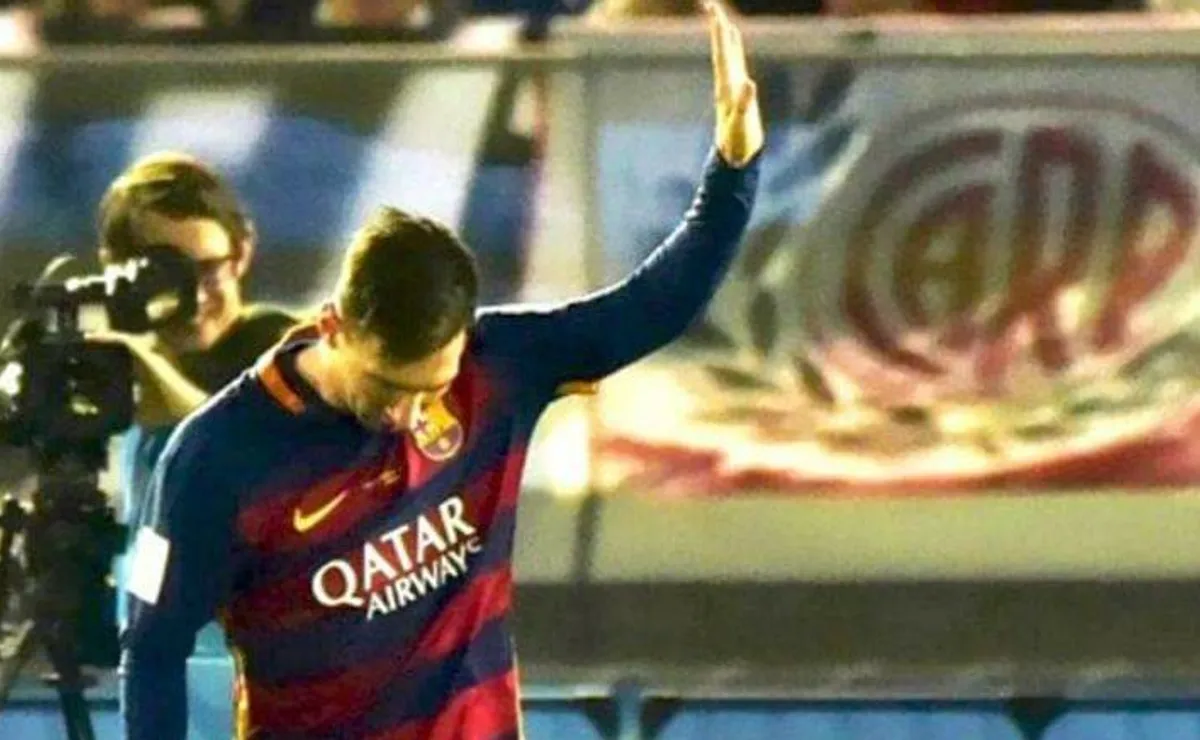 Messi le pidió perdón a los hinchas de River en 2015 "por el esfuerzo que habían hecho para viajar hasta ahí".