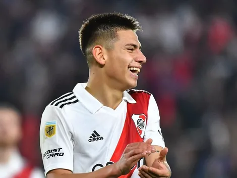 Fanático de River: El gesto del Diablito Echeverri con su sobrino