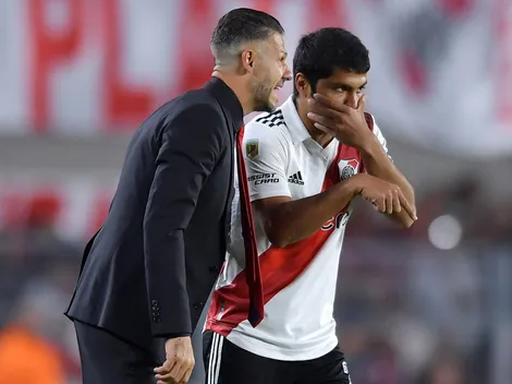 Demichelis y un palito al representante de Rojas