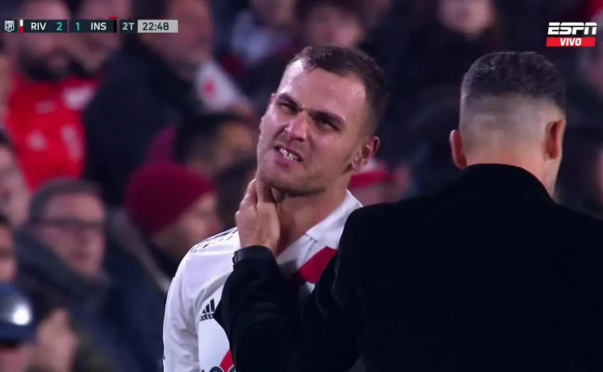 Malas noticias en River.