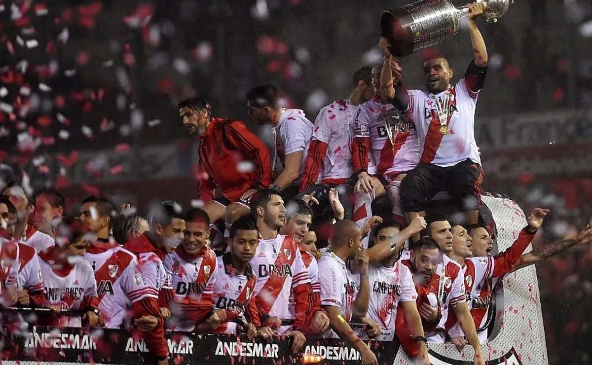 Campeón de la Copa Libertadores con River, ahora en la mira del Barcelona.