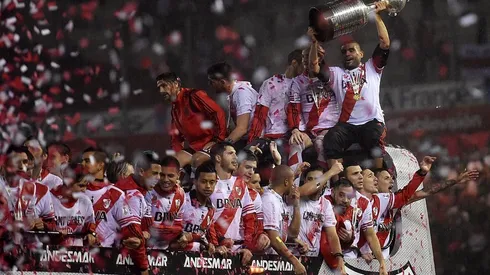 Campeón de la Copa Libertadores con River, ahora en la mira del Barcelona.
