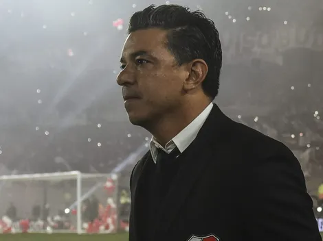 ¿Cuál fue la formación del último partido que dirigió Gallardo en el Monumental?