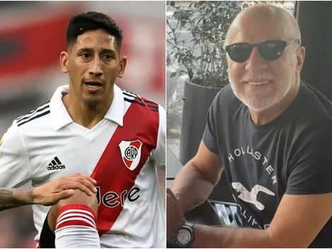 Ricardo Lazbal, entrenador de Aliendro en Infantiles de River: “De los chicos que juegan bien es difícil que te olvides”