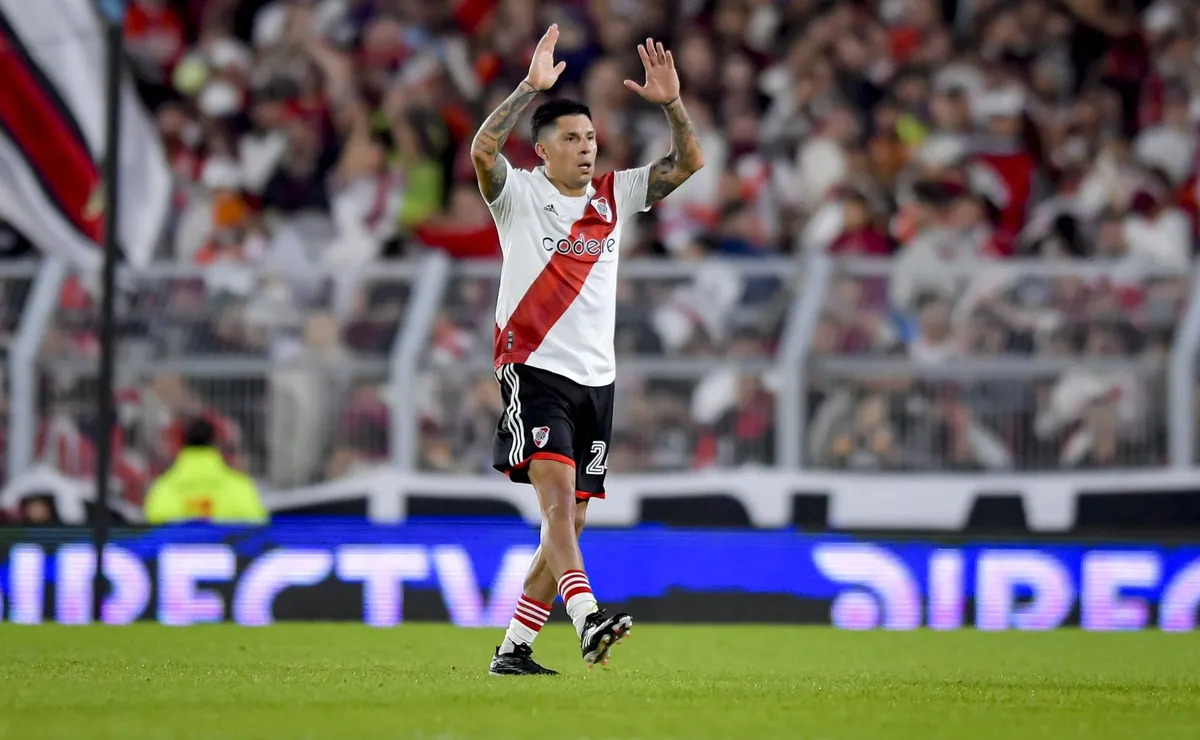Enzo Pérez, la bandera de este River.