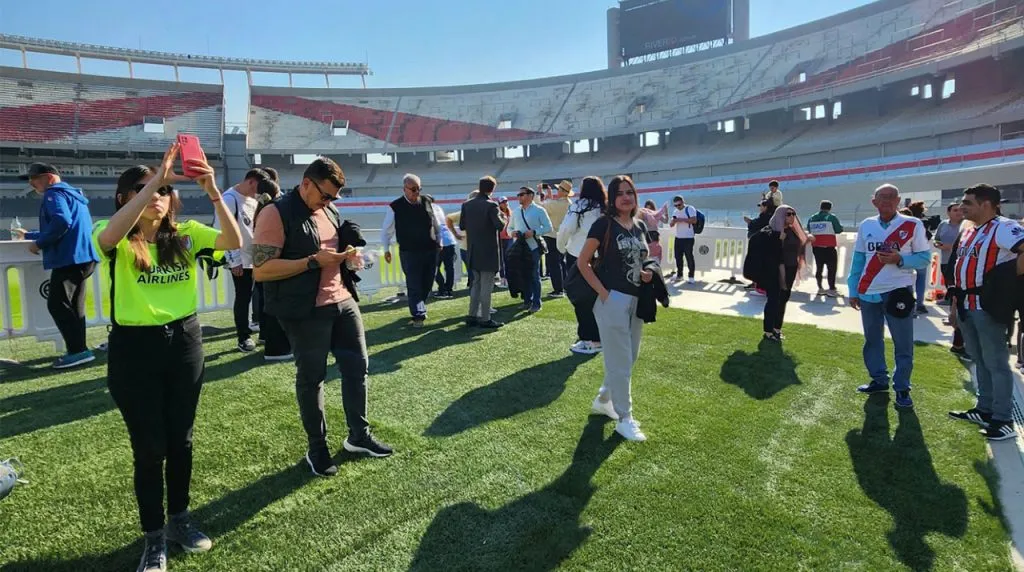 El Museo River ofrece visitas al Estadio Monumental.