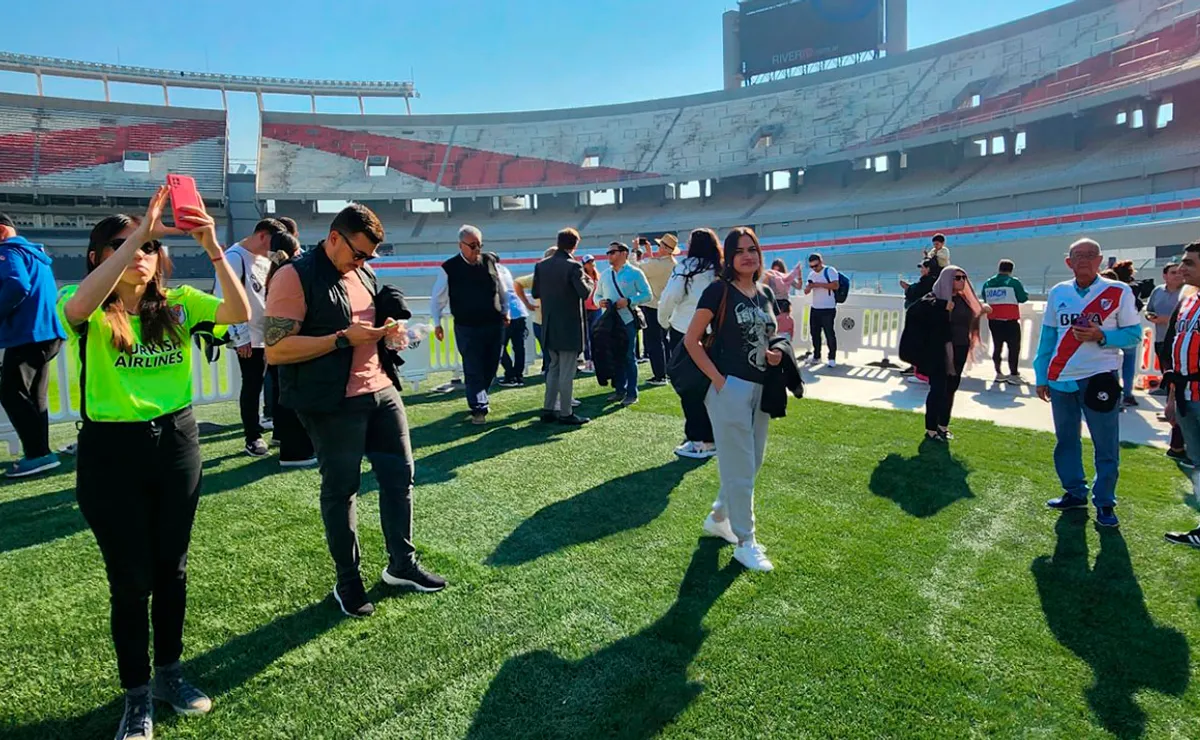 El Museo River ofrece visitas al Estadio Monumental.