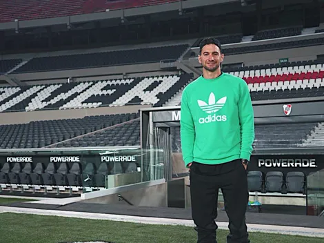 Alario estuvo en el Monumental y reveló sus ganas de volver a River
