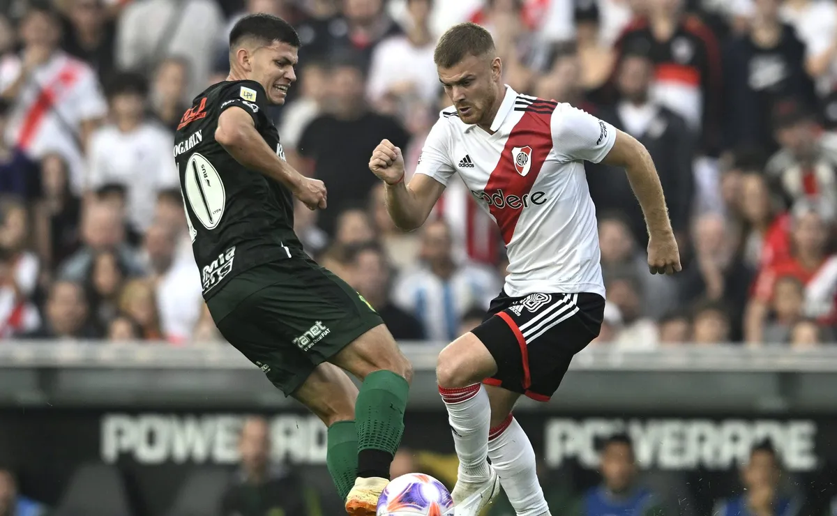 River Plate completará el partido ante Defensa y Justicia.