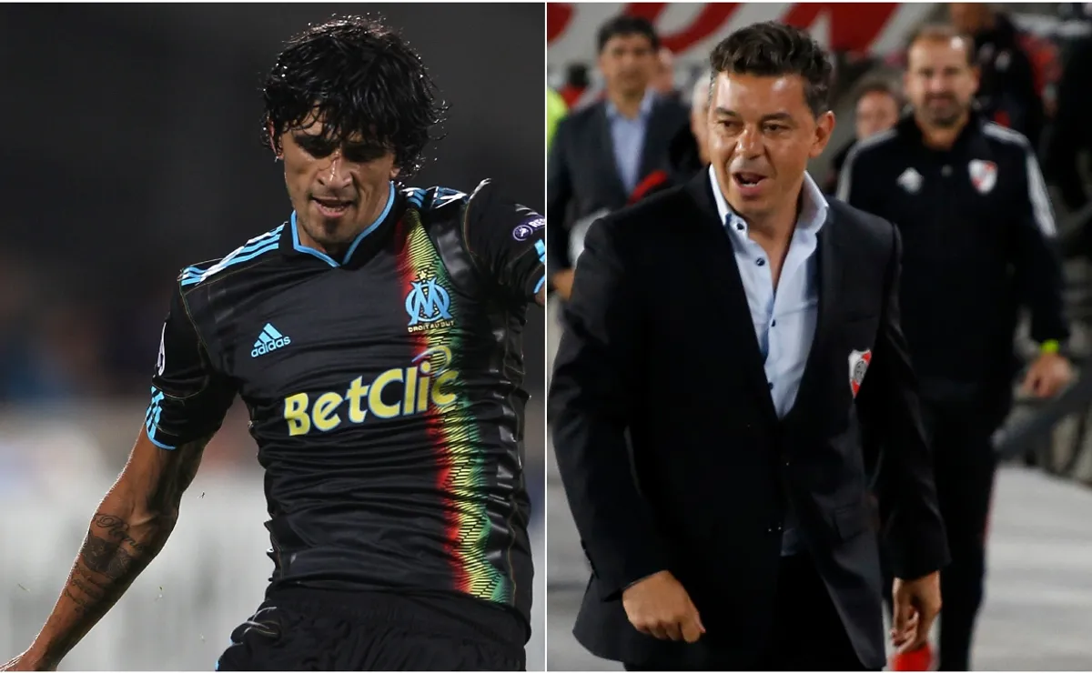 Lucho González habló de Gallardo y Olympique Marsella.