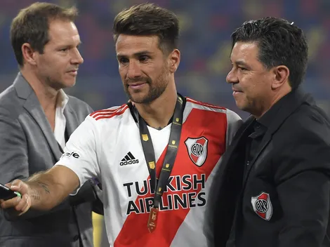 Ponzio, entusiasmado por Gallardo y elogios para Julián Álvarez