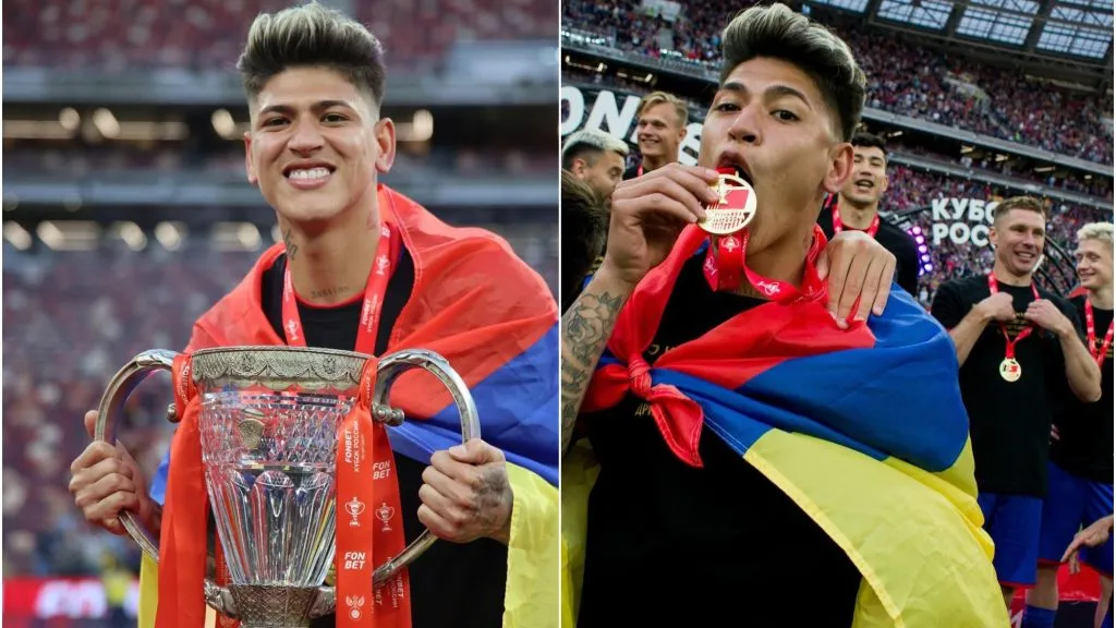 Carrascal fue campeón en Rusia con el CSKA.