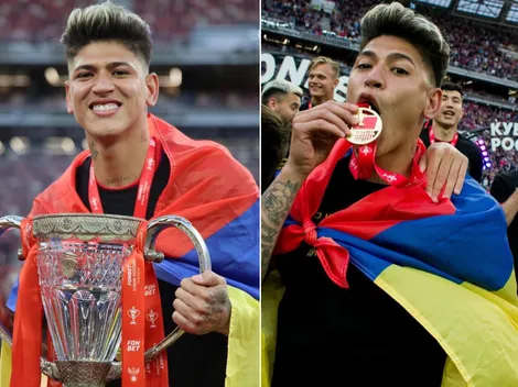 Carrascal celebró su primer título en Rusia