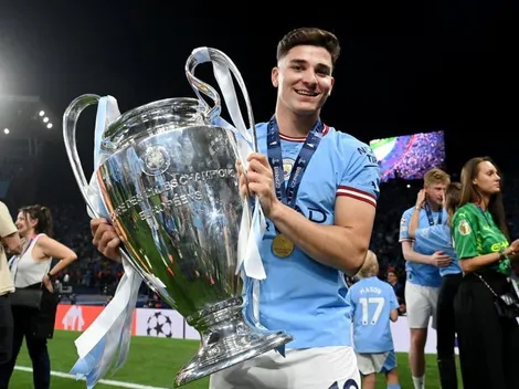 ¡Julián Álvarez fue nominado al Balón de Oro!