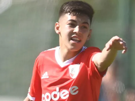 Matías Gallardo marcó un gol para la Cuarta en una jornada positiva para las inferiores