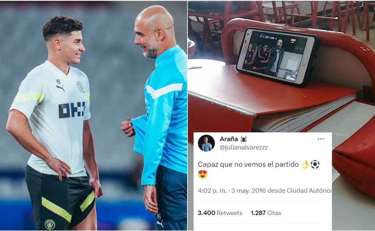 @ManCity - @julianalvarezzz