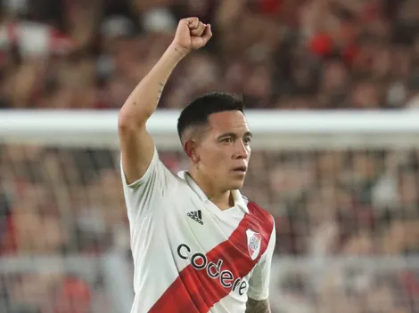 Barco, figura contra Fluminense, se metió en el equipo ideal de la Libertadores