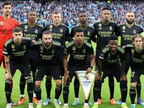 Es figura en el Real Madrid, vino a ver el partido con Fluminense y quedó fascinado con el Monumental