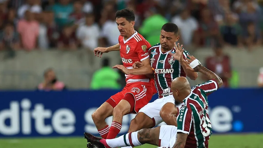 River la pasó mal en Brasil. (Foto: Getty),