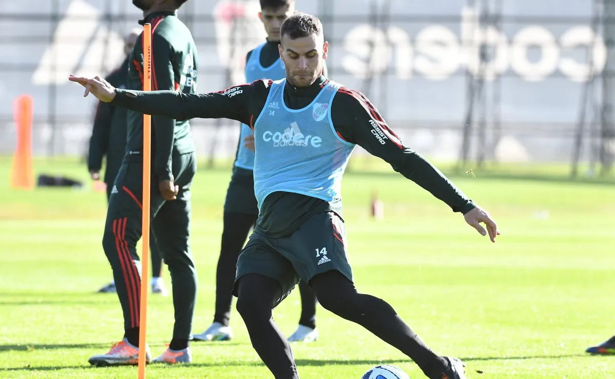 González Pirez será titular ante Fluminense.