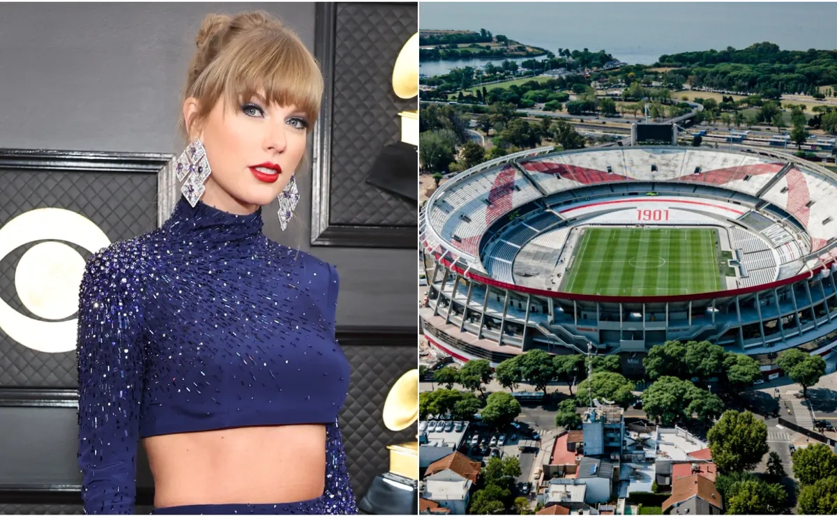 Taylor Swift va a tocar el la cancha de River el 9 y 10 de noviembre.