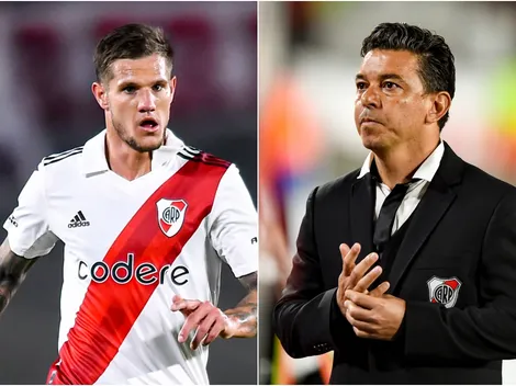 Patadas y charla caliente: el día que Gallardo se le plantó a Zuculini y no lo dejó irse de River