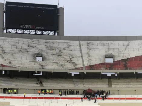 Se extendió la clausura de la Tribuna Sívori hasta el martes
