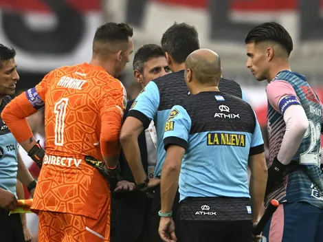 Qué dijo el árbitro Rapallini sobre los instantes previos a la suspensión