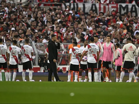El comunicado de River tras la suspension del partido por el fallecimiento de un hincha