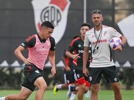 ¿Quiénes son los dos juveniles que sumó Demichelis a los entrenamientos de Primera?