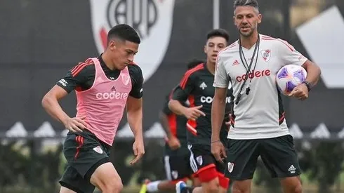 ¿Quiénes son los dos juveniles que sumó Demichelis a los entrenamientos de Primera?