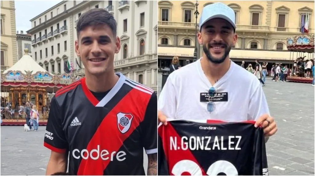 Nico González es embajador de River en Italia junto a Lucas Martínez Quarta.