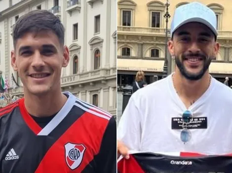 Embajadores de River de lujo estuvieron presentes en la final de la Champions League