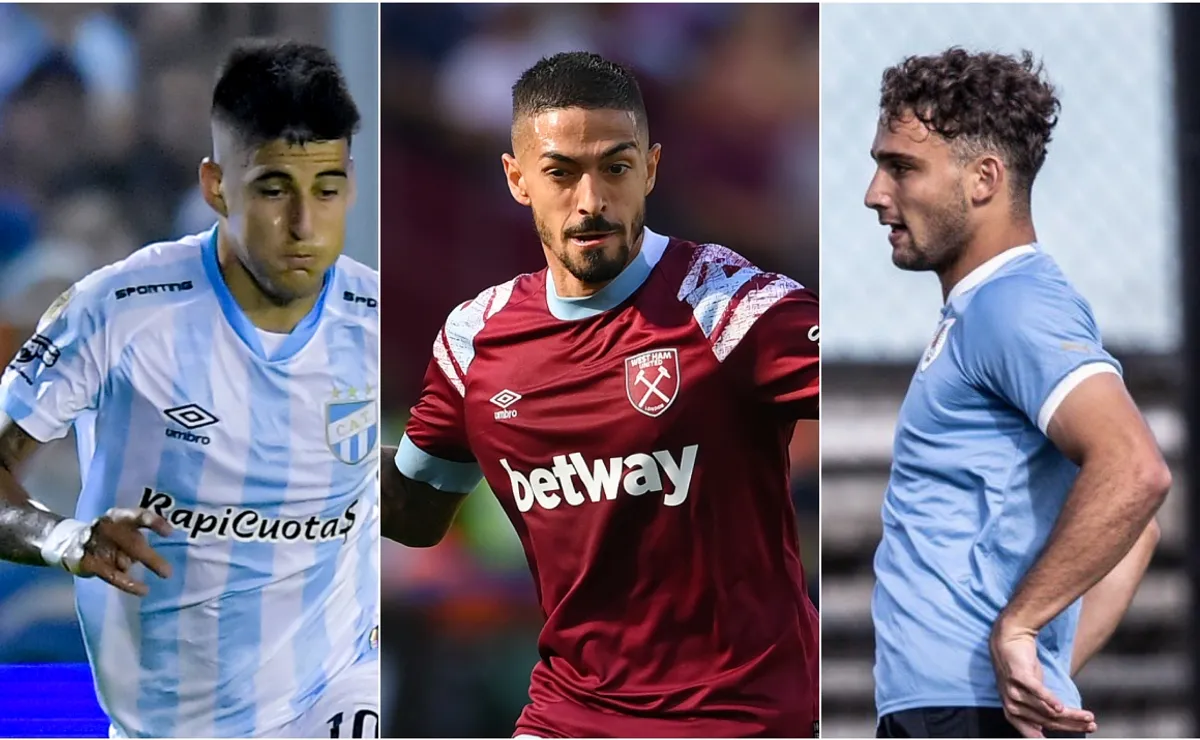 Pereyra, Lanzini y Boselli.