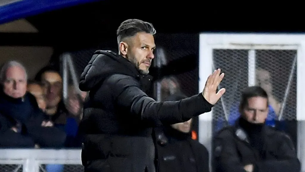 Enzo Pérez nunca hizo mención a Demichelis en su despedida. Foto: Getty.