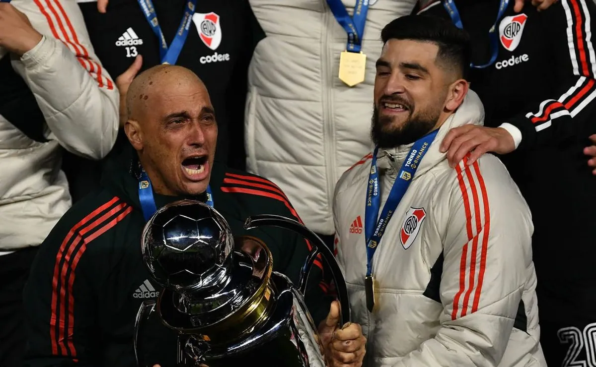 Diego Riberi y Elías Gómez.