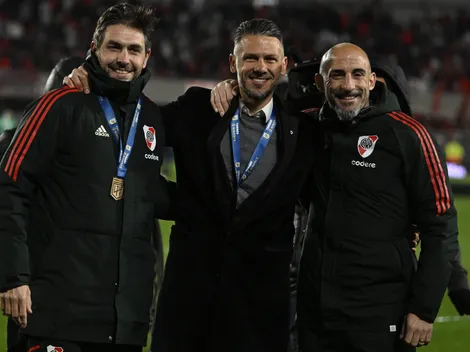 Martín Demichelis y el mercado de pases de River: “Puede haber salidas porque somos muchos”